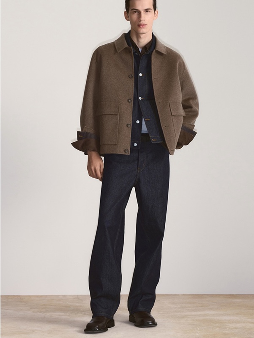 COS Double-Faced Wool Jacket Men